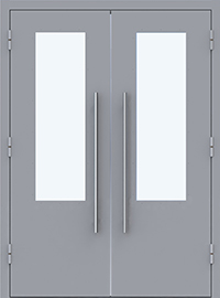 Металлическая Техническая дверь ДМ 2.1-1.5 СТ2